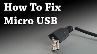 How To Fix Micro USB [upl. by Shear]