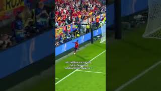 NICO WILLIAMS GOAL SPAIN VS GEORGIA EURO 2024 SPAIN TO QUARTER FINAL spain euro2024 kbonlinetv [upl. by Theadora]