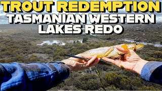 TROUT FISHING AUSTRALIA  Fly fishing at the Western Lakes Tasmania [upl. by Inama]