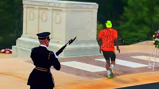 Heres Why You Never Mess With A Guard Of The Tomb Of The Unknown Soldier [upl. by Golub653]