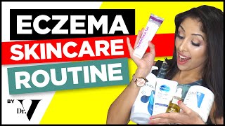 Doctors Eczema Routine  Products that help my eczema  Facial eczema  How I clear my eczema [upl. by Aikmat359]