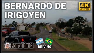 UNA CALLE nos SEPARA FRONTERA ARGENTINABRASIL entendé BERNARDO DE IRIGOYEN  MISIONES ARGENTINA [upl. by Ayocat49]