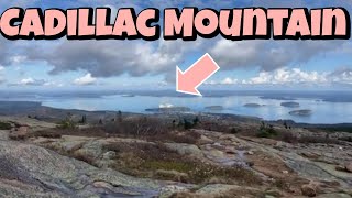 LIVE At Cadillac Mountain Acadia National Park Maine FALL 2023 [upl. by Eelitan956]