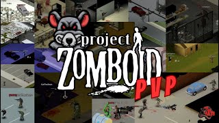 Project Zomboid PVP  1 day experience at Project Aftermath [upl. by Arakal]