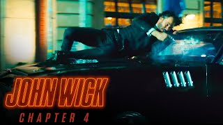 John Wick Fights Chidi at The Arc de Triomphe Scene  John Wick Chapter 4 [upl. by Arikahc859]