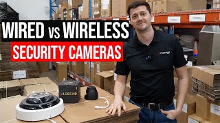 Wired vs Wireless Security Cameras  Advices From an EXPERT [upl. by Trebleht536]