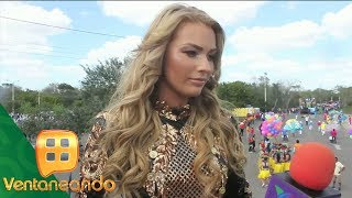 ¿Irina Baeva mantiene romance con Gabriel Soto  Ventaneando [upl. by Nosnhoj]