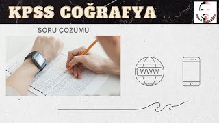 kpss GENEL COĞRAFYA DENEMESİ [upl. by Ketty]