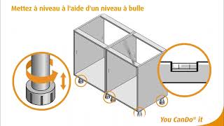 CanDo Montage  Plans de travail et comptoirs [upl. by Doxia]