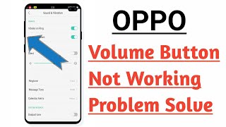 OPPO Fix Volume Bar Button Not Working Problem [upl. by Reeve]