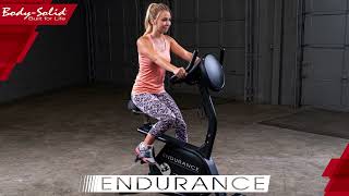 Endurance by BodySolid B4UB Upright Bike [upl. by Deeraf]