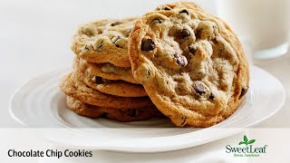 GlutenFree Chocolate Chip Cookies with SweetLeaf Stevia [upl. by Hcire]