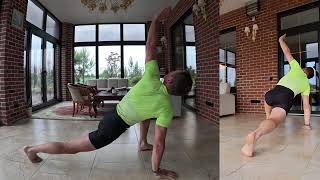 Hip amp Upper Body Mobility Stretch  Plank to Twist for Flexibility and Strength 50 [upl. by Onilatac]