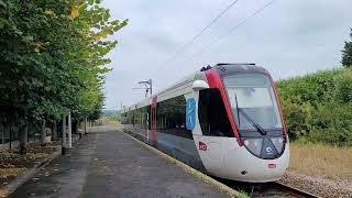 CrécylaChapelle tramtrain nr 315 route P Transilien Esbly  CrécylaChapelle [upl. by Stclair]