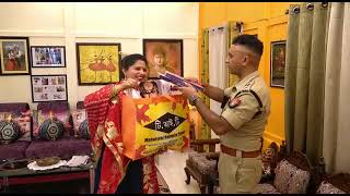 Rakshabandhan  Rakhi with Patroller Cop  Anand Mishra IPS PatrollerCop [upl. by Hait954]