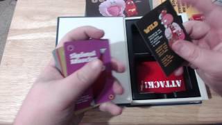 Organ Attack Kickstarter 6 Player Version Unboxing [upl. by Xanthe]