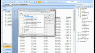 Creating Parameters in Crystal Reports filtering [upl. by Kassel495]