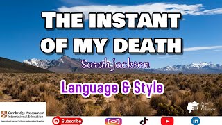 Language and Style of The Instant of My Death [upl. by Yrok420]