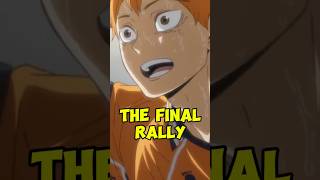 The Final Rally haikyuu haikyuuedit anime volleyball karasuno shorts inarizaki [upl. by Elleuqar]