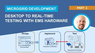 Desktop to RealTime Testing with EMS Hardware  Microgrid System Development and Analysis Part 2 [upl. by Halsy507]