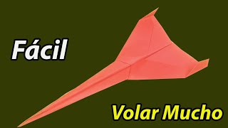 Cómo hacer aviones de papel que puedan volar rápido y lejos fácilmente y volar mucho [upl. by Anivlac]