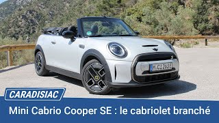 Essai – Mini Cabrio Cooper SE 2023  le plus branché des cabriolets [upl. by Nellda]