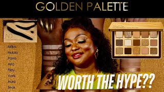 Natasha Denona Gold Palette Review  Worth It or Not [upl. by Hancock]