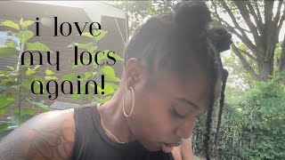 7th Month 2 Strand Twist Starter Loc Update [upl. by Ck]