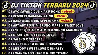 DJ TIKTOK TERBARU 2024  DJ AYO SAYANG CULIK AKU DONG 🎵 DJ PEMBERI HARAPAN PALSU  FULL ALBUM VIRAL [upl. by Sutit]