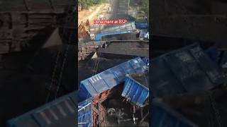 Derailment at BSP div viralnews youtubeshorts [upl. by Chapman365]