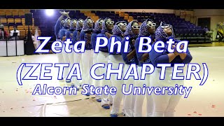 Zeta Phi Beta  ZETA Chapter  Spring 2024 Probate🔥 Alcorn State University [upl. by Prunella]