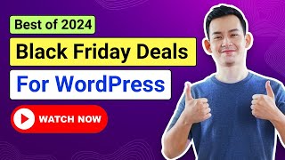 Best WordPress Black Friday Deals 2024  WordPress Cyber Monday Deals 2024  BFCM Discount  Sale [upl. by Ainahpets]