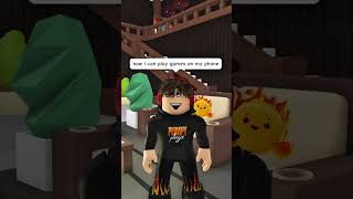 YOUNGER AND ELDER SIBLINGS WHEN YOU WANT TO PLAY GAMES  Adopt me ROBLOX [upl. by Adneram]