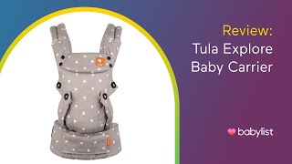 Tula Explore Baby Carrier Review  Babylist [upl. by Hosfmann]