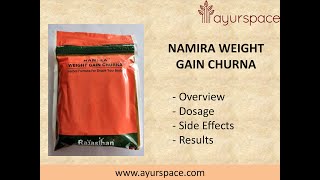 How To Take Namira Weight Gain Churna [upl. by Anecusa]