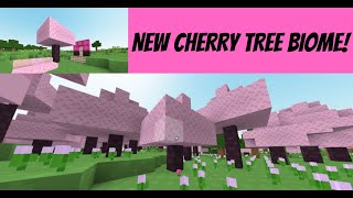 NEW CHERRY TREE BIOME AND NEW CHERRY ITEMS 🌸  Bloxdio  VextorzBloxdYT [upl. by Joanna]