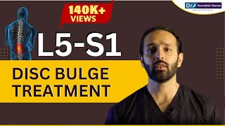 L5S1 Disc Bulge Treatment in Noida amp Delhi NCR  Endoscopic Spine Surgery  Dr Devashish Sharma [upl. by Aimil]