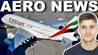 Doch A350 für EMIRATES ENDE für den A380 AeroNews [upl. by Azyl]