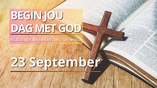 Ontdek Die Krag Van 2 Samuel 1219  Bybelbrokkies 23 September DAGSTUKKIES VIR STILTETYD [upl. by Harlamert]