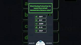 CCNA Questions amp Answers🔥 Updated CCNA 200301 v11  IPCiscocom shorts ccna [upl. by Yremrej]