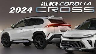 NEW TOYOTA COROLLA CROSS 2024 HYBRID II INTERIOR EXTERIOR PRICE FEATURES amp LAUNCH DATE [upl. by Ahseekat433]