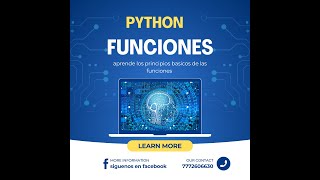 Fundamentos de Funciones en Python Tutorial Accesible parte 2 [upl. by Nylacaj]