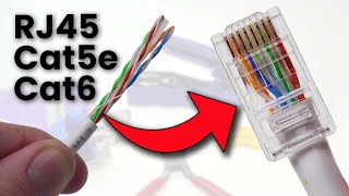 Crimping video RJ45 cat65 cable crimping or connectorisation [upl. by Chaker]