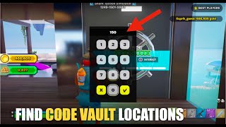 SHARK TYCOON SIMULATOR MAP FORTNITE CREATIVE 20  HOW TO FIND CODE VAULT LOCATIONS [upl. by Pacificia874]