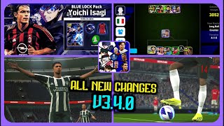 ALL 10 EXCITING NEW CHANGES IN eFOOTBALL v340🔥🔥🔥 DOMINATE THE GAME [upl. by Anayrb80]