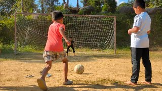 Penalty shootout by village boys [upl. by Adelice499]