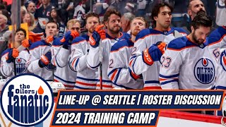 Edmonton Oilers News  LineUp  Seattle Kraken  Roster Discussion [upl. by Primalia763]