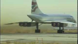 Great view of Concorde amp Twin Towers departing JFK [upl. by Anairo856]