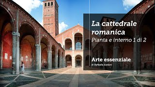 La cattedrale romanica la pianta e la facciata [upl. by Eniamsaj196]