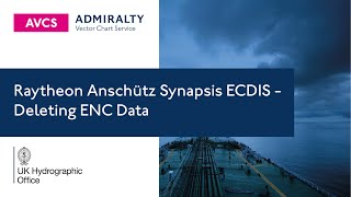 Raytheon Anschütz Synapsis ECDIS  Deleting ENC Data [upl. by Haem]